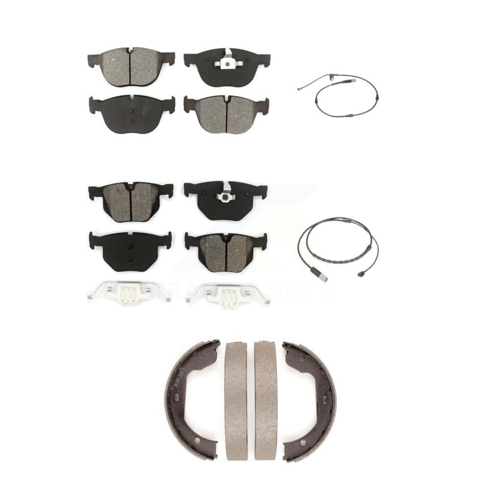 SIM - KSW-100888 - Front and Rear Disc Brake Pad Kits image 1