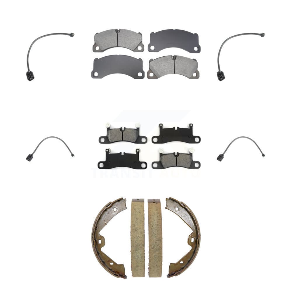 SIM - KSW-100901 - Front and Rear Disc Brake Pad Kits image 1