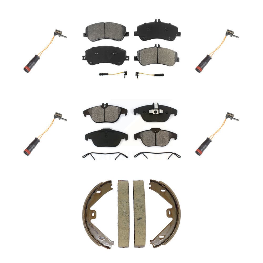 SIM - KSW-100906 - Front and Rear Disc Brake Pad Kits image 1