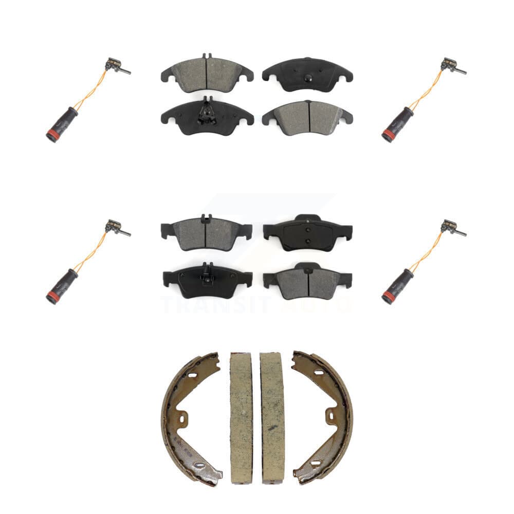 SIM - KSW-100907 - Front and Rear Disc Brake Pad Kits image 1