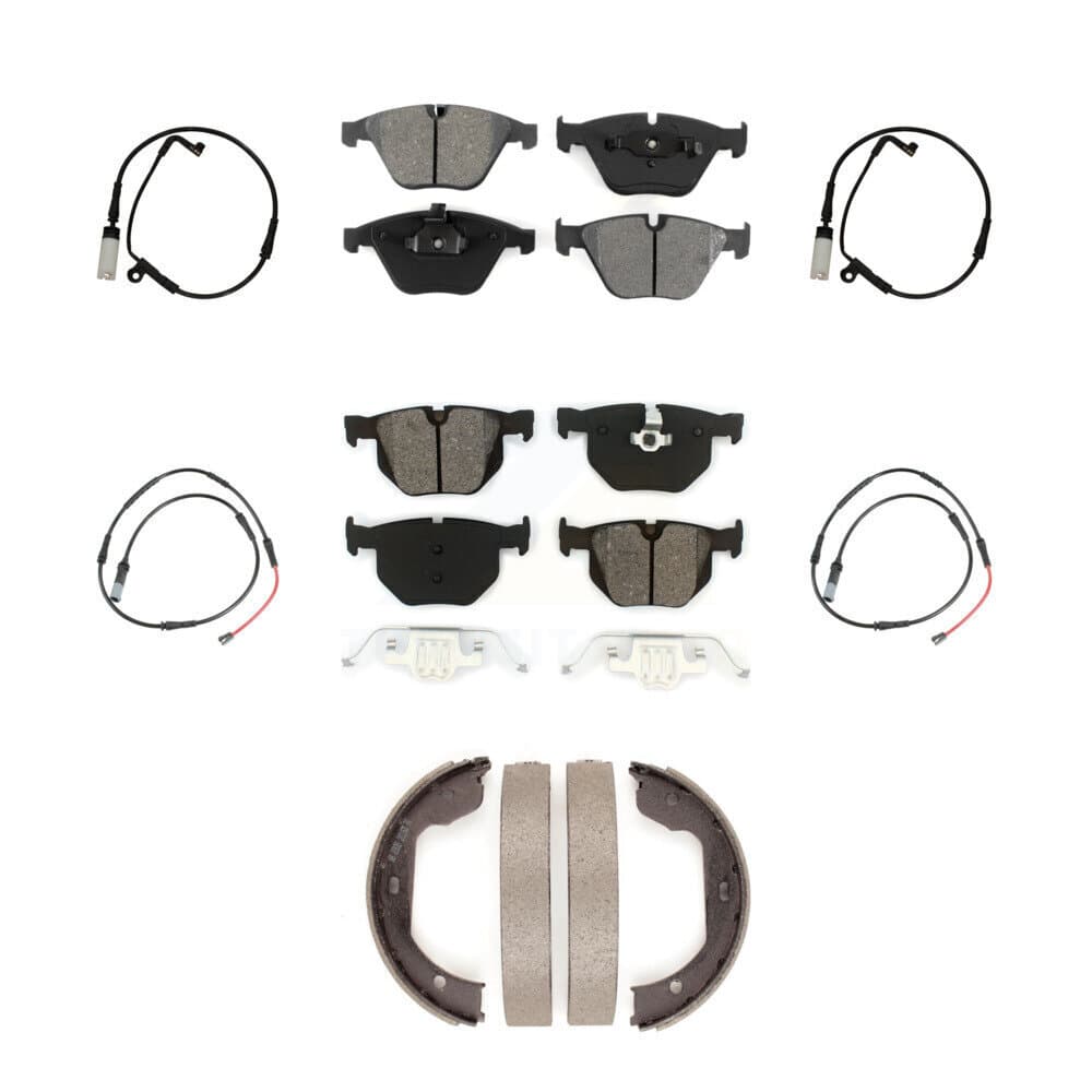 SIM - KSW-100910 - Front and Rear Disc Brake Pad Kits image 1