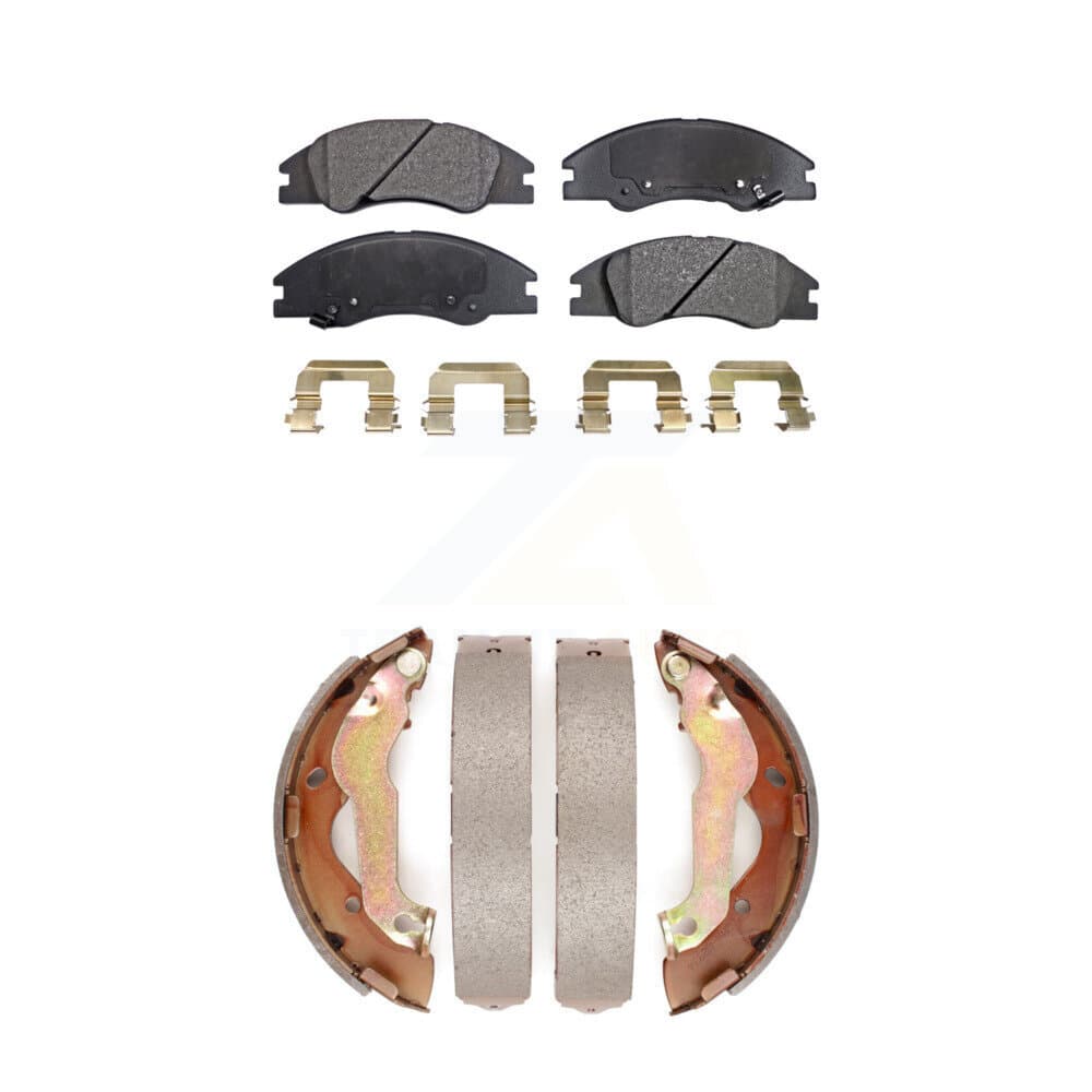 Transit Auto - KTN-100012 - Front and Rear Disc Brake Pad Kits image 1