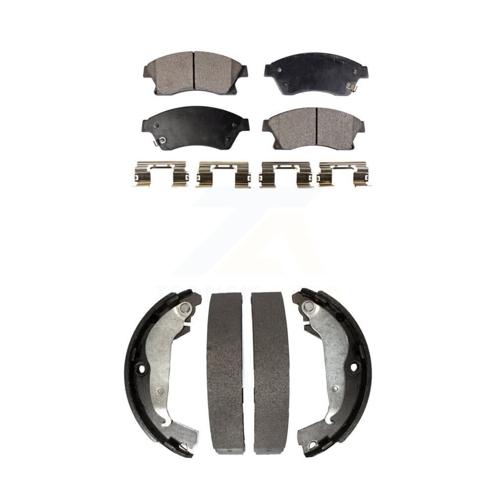 Transit Auto - KTN-100039 - Front and Rear Disc Brake Pad Kits image 1