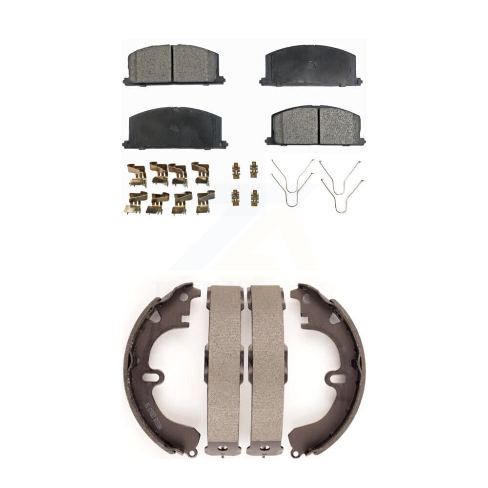 Transit Auto - KTN-100047 - Front and Rear Disc Brake Pad Kits image 1