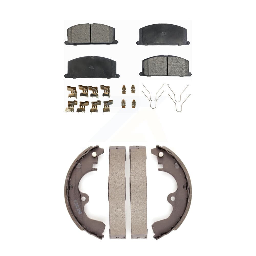 Transit Auto - KTN-100049 - Front and Rear Disc Brake Pad Kits image 1