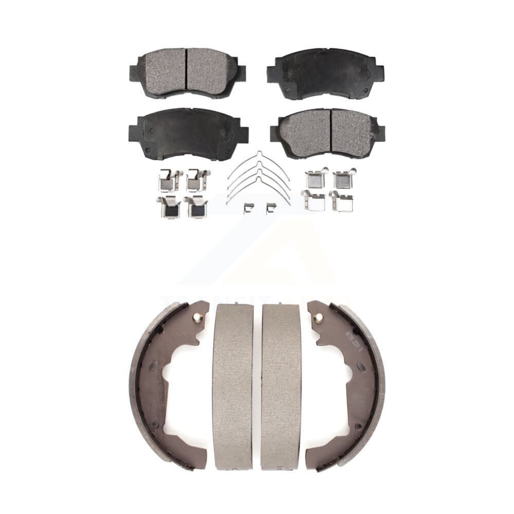 Transit Auto - KTN-100077 - Front and Rear Disc Brake Pad Kits image 1