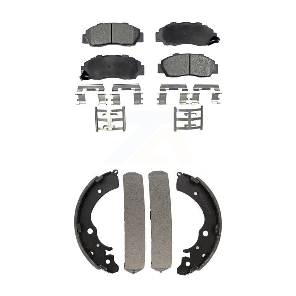 Transit Auto - KTN-100082 - Front and Rear Disc Brake Pad Kits image 1