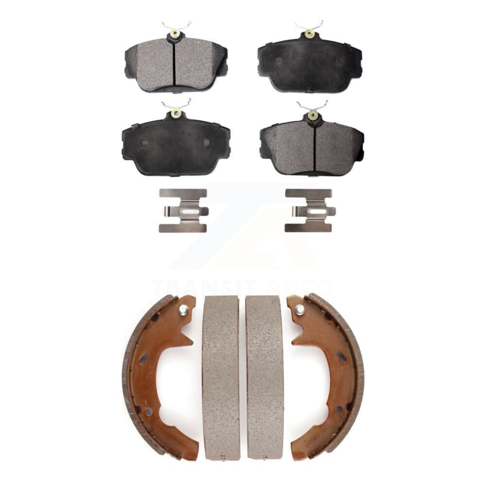 Transit Auto - KTN-100100 - Front and Rear Disc Brake Pad Kits image 1