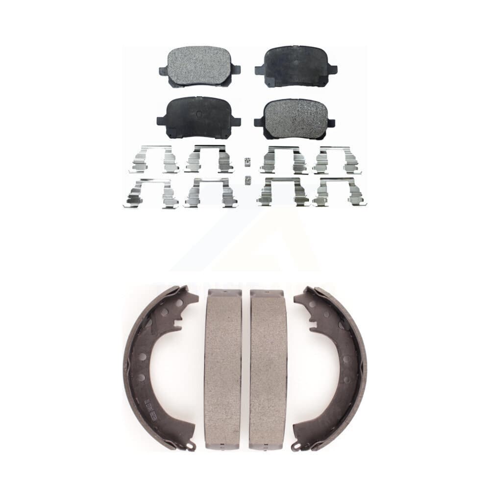 Transit Auto - KTN-100136 - Front and Rear Disc Brake Pad Kits image 1