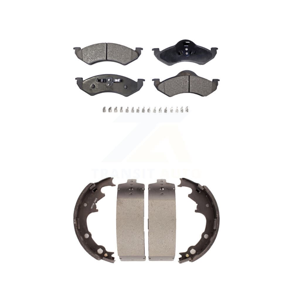 Transit Auto - KTN-100154 - Front and Rear Disc Brake Pad Kits image 1