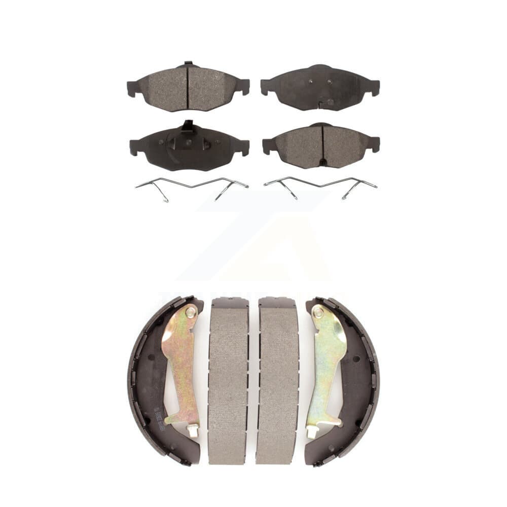 Transit Auto - KTN-100186 - Front and Rear Disc Brake Pad Kits image 1