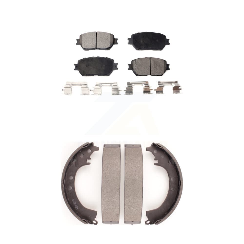 Transit Auto - KTN-100195 - Front and Rear Disc Brake Pad Kits image 1