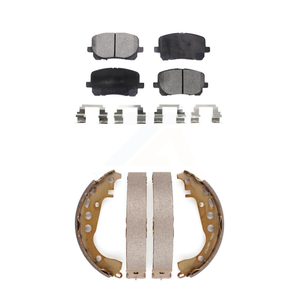 Transit Auto - KTN-100199 - Front and Rear Disc Brake Pad Kits image 1