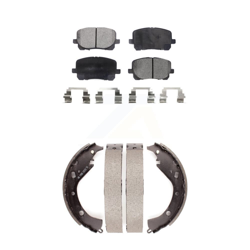 Transit Auto - KTN-100201 - Front and Rear Disc Brake Pad Kits image 1