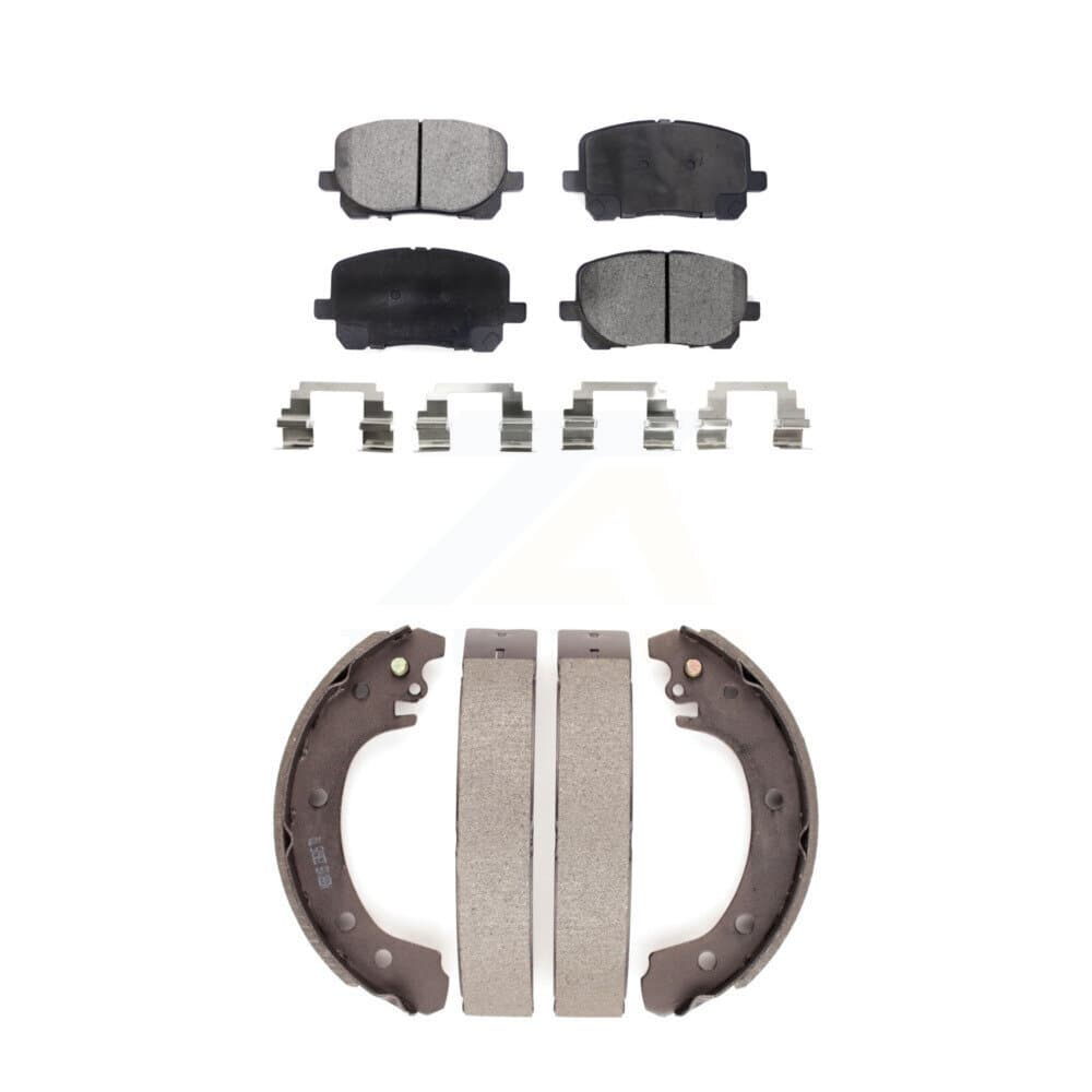 Transit Auto - KTN-100202 - Front and Rear Disc Brake Pad Kits image 1
