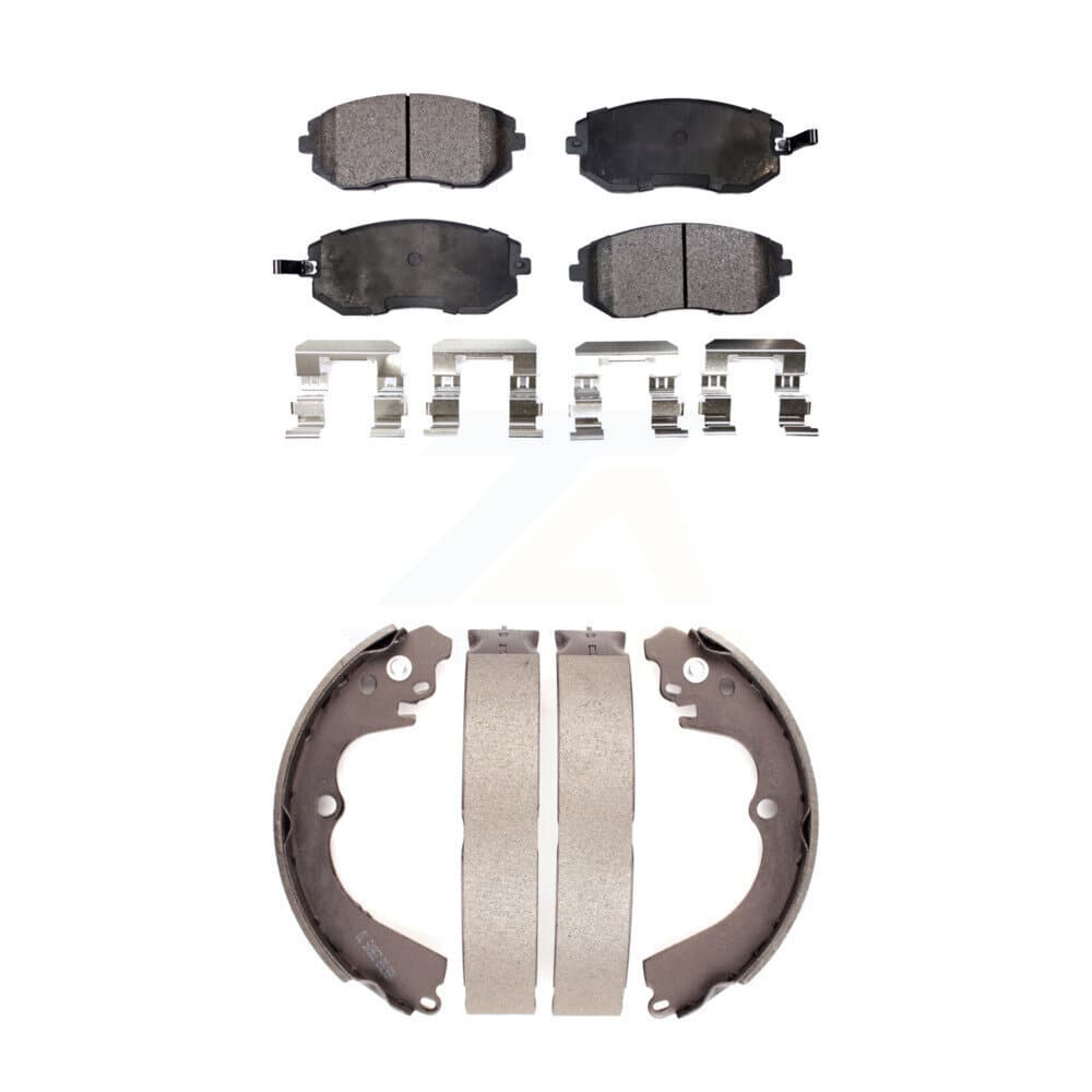 Transit Auto - KTN-100205 - Front and Rear Disc Brake Pad Kits image 1