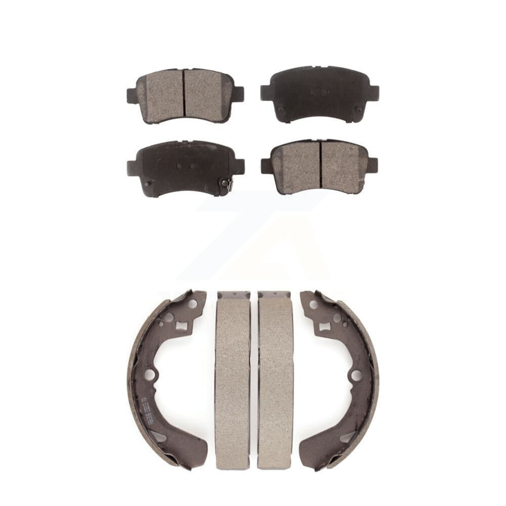 Transit Auto - KTN-100206 - Front and Rear Disc Brake Pad Kits image 1