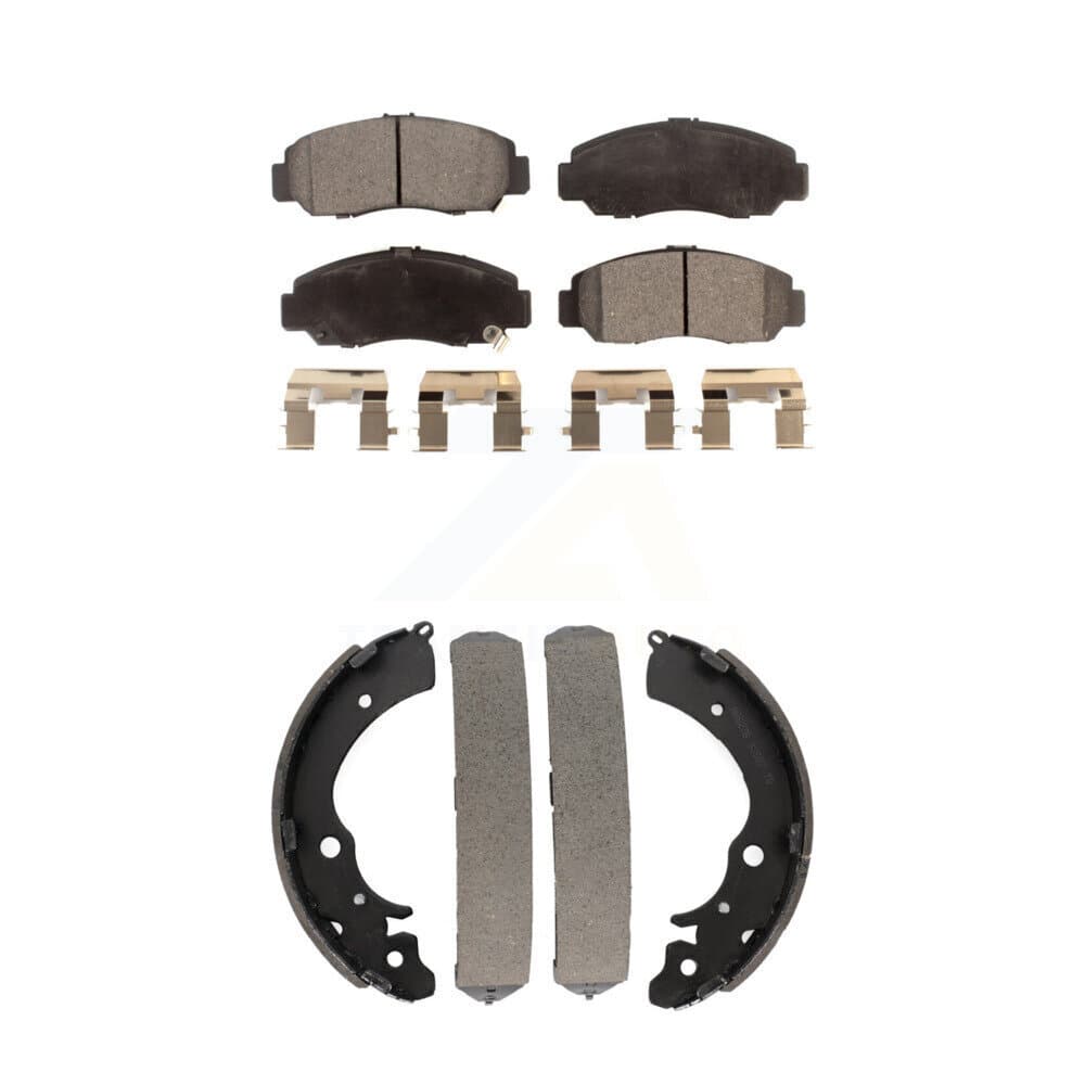 Transit Auto - KTN-100214 - Front and Rear Disc Brake Pad Kits image 1