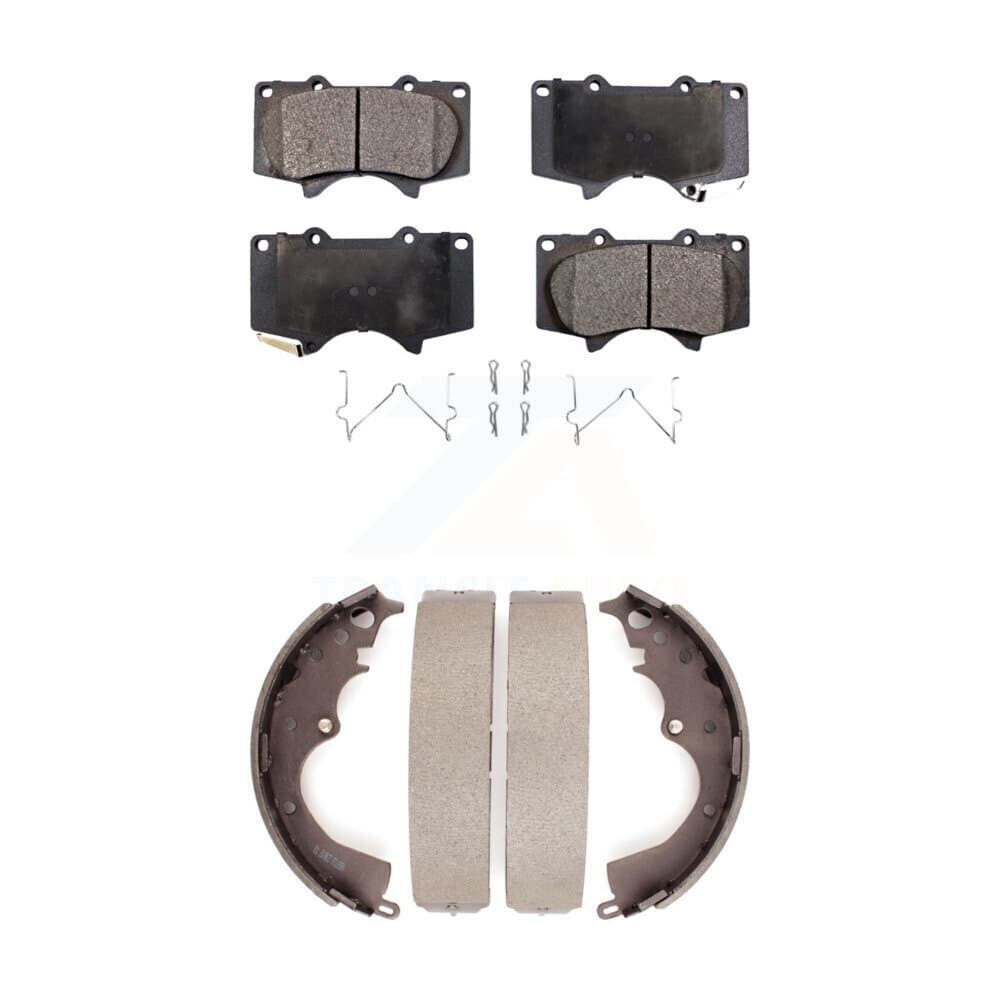 Transit Auto - KTN-100220 - Front and Rear Disc Brake Pad Kits image 1