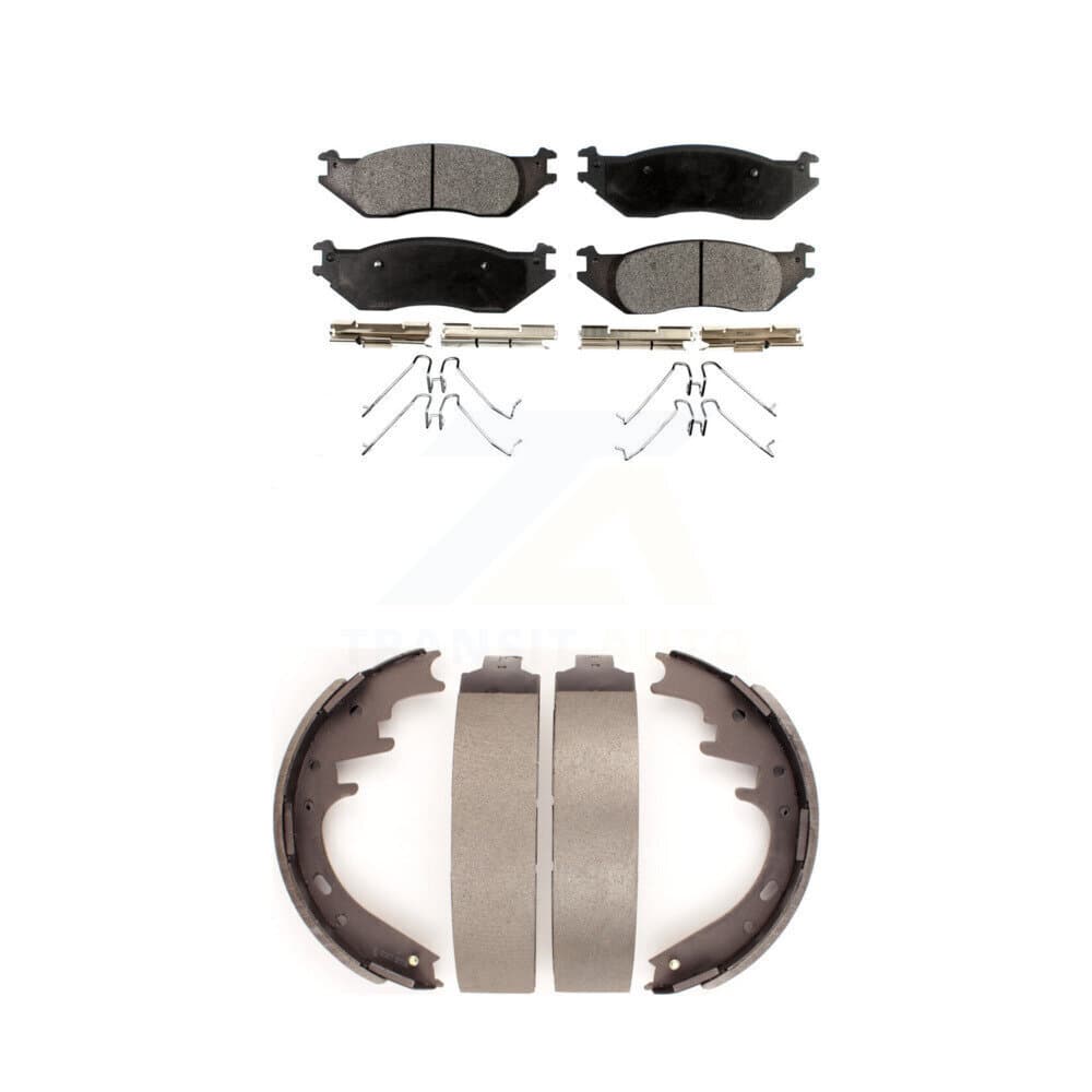 Transit Auto - KTN-100221 - Front and Rear Disc Brake Pad Kits image 1