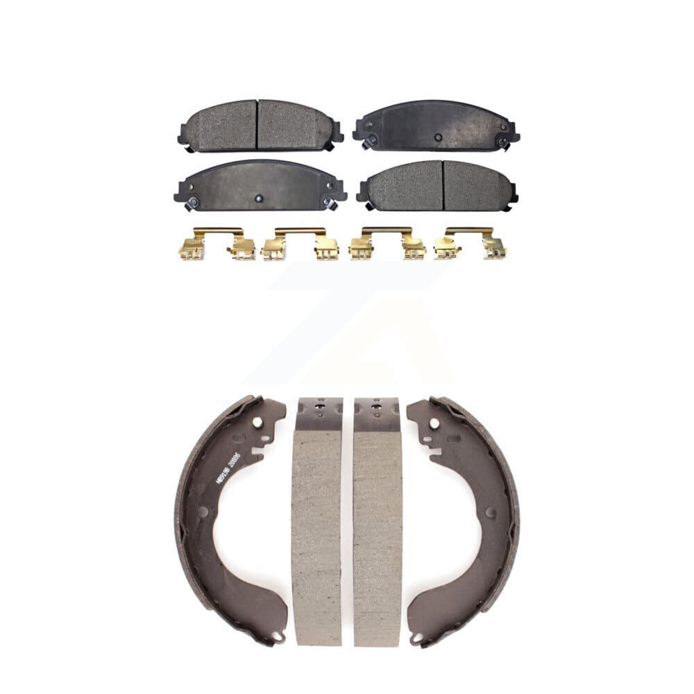 Transit Auto - KTN-100222 - Front and Rear Disc Brake Pad Kits image 1