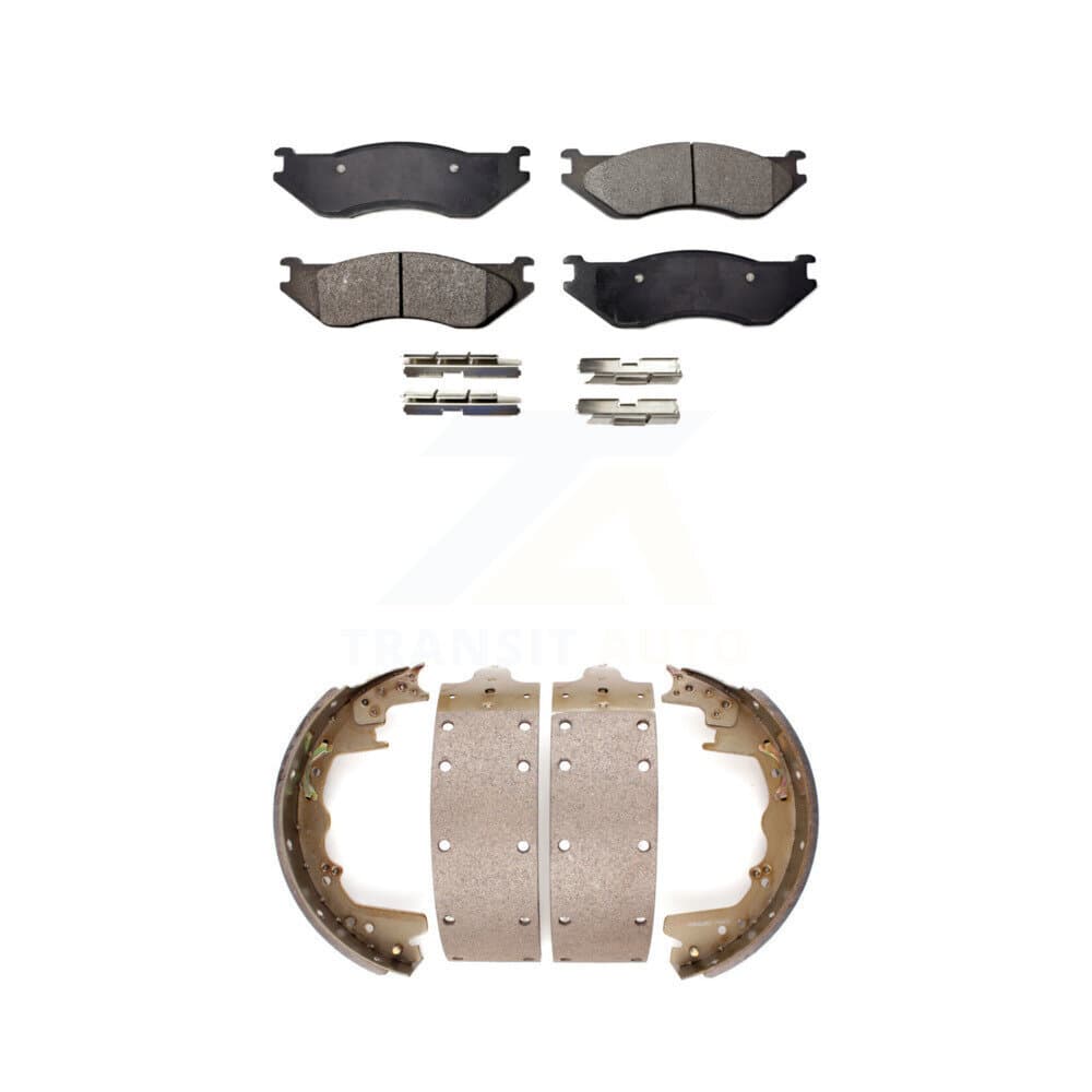 Transit Auto - KTN-100239 - Front and Rear Disc Brake Pad Kits image 1