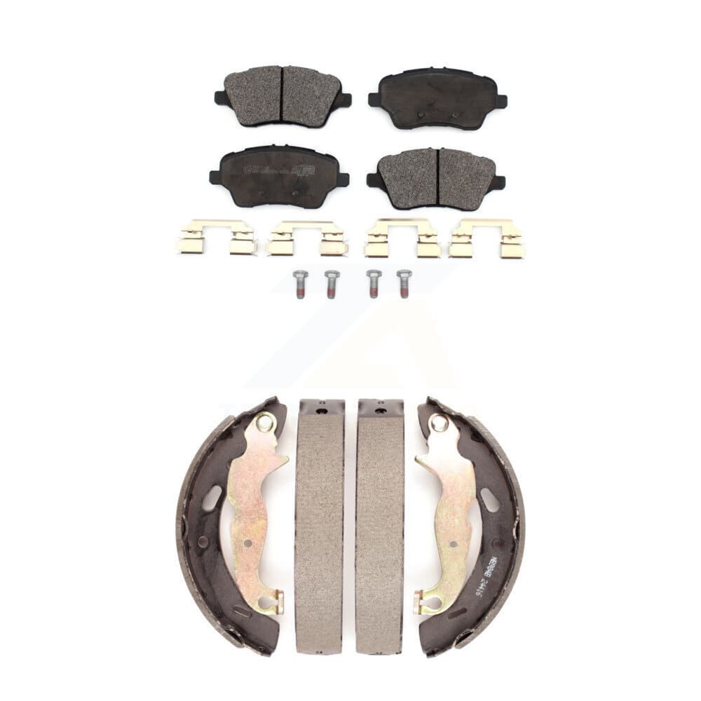 Transit Auto - KTN-100241 - Front and Rear Disc Brake Pad Kits image 1