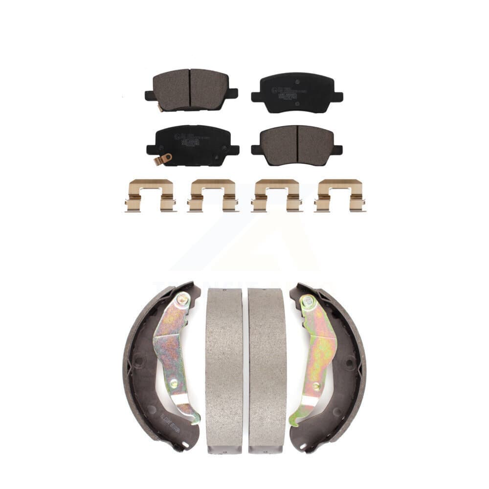 Transit Auto - KTN-100245 - Front and Rear Disc Brake Pad Kits image 1