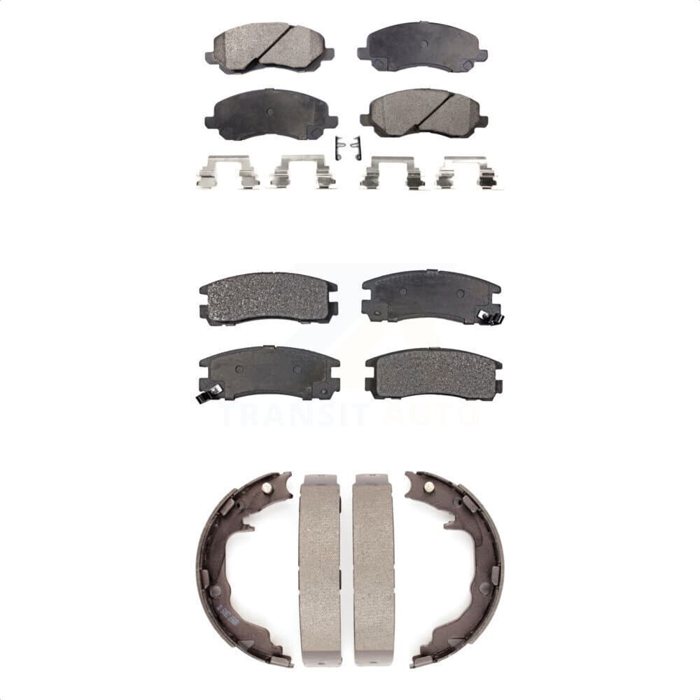 Transit Auto - KTN-100515 - Front and Rear Disc Brake Pad Kits image 1
