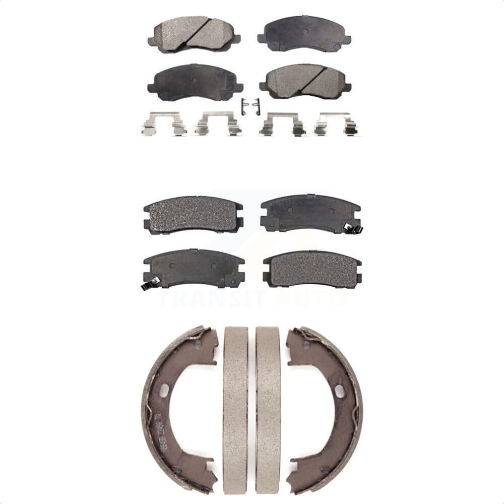 Transit Auto - KTN-100517 - Front and Rear Disc Brake Pad Kits image 1