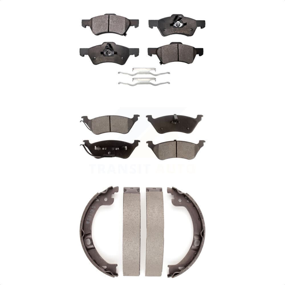 Transit Auto - KTN-100519 - Front and Rear Disc Brake Pad Kits image 1