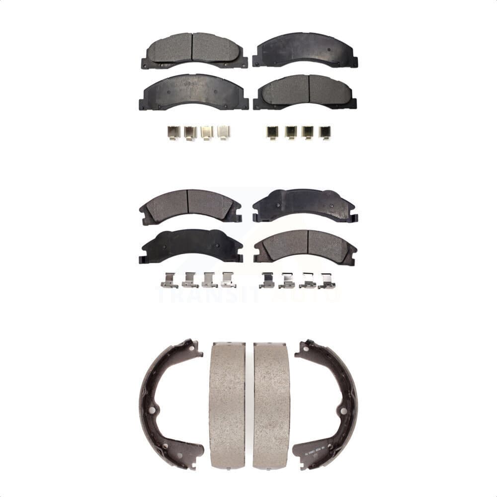Transit Auto - KTN-100522 - Front and Rear Disc Brake Pad Kits image 1
