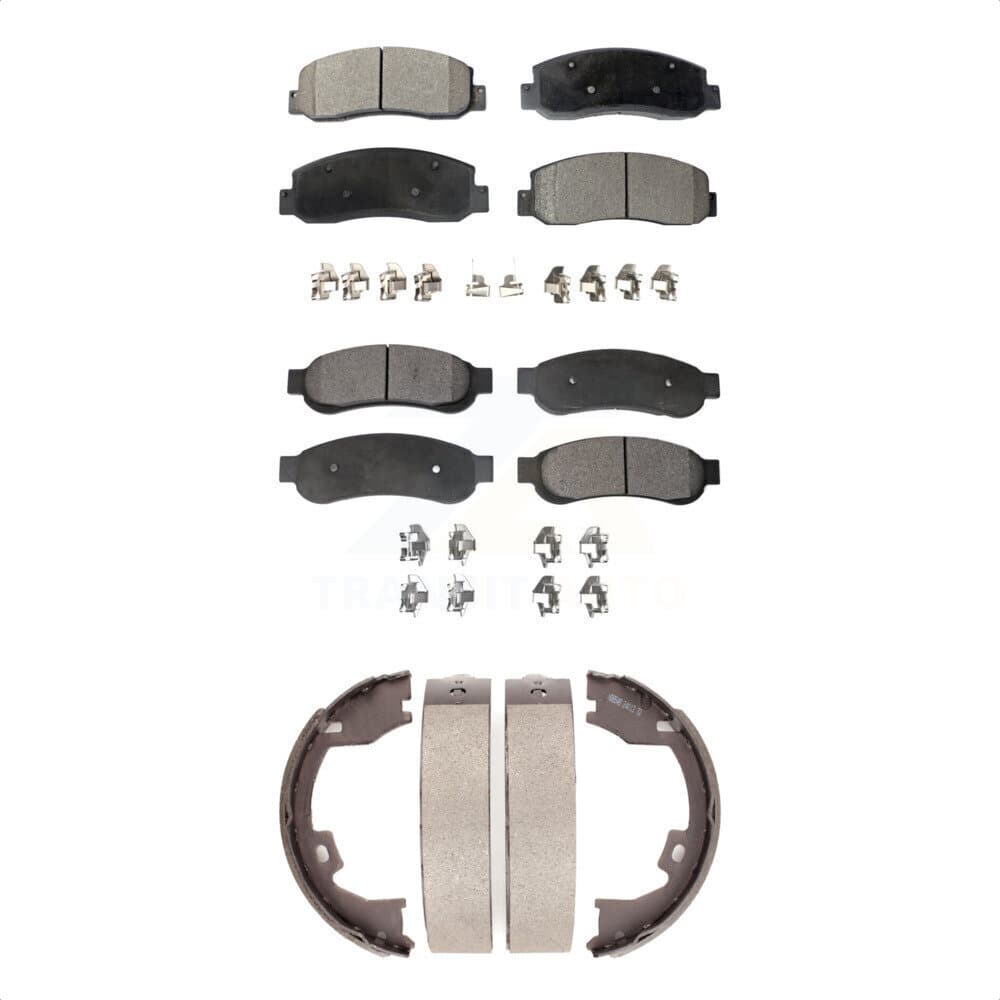 Transit Auto - KTN-100525 - Front and Rear Disc Brake Pad Kits image 1