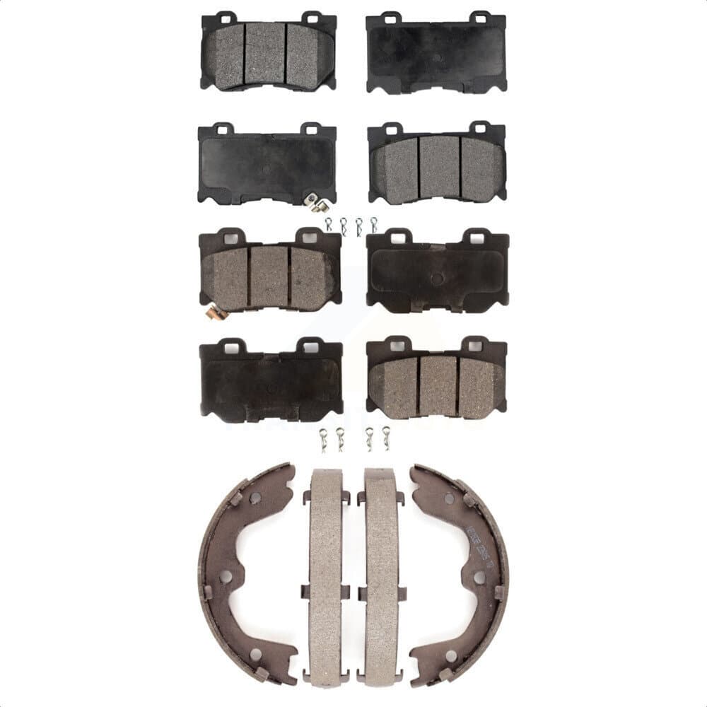 Transit Auto - KTN-100536 - Front and Rear Disc Brake Pad Kits image 1