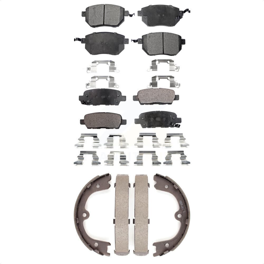 Transit Auto - KTN-100539 - Front and Rear Disc Brake Pad Kits image 1