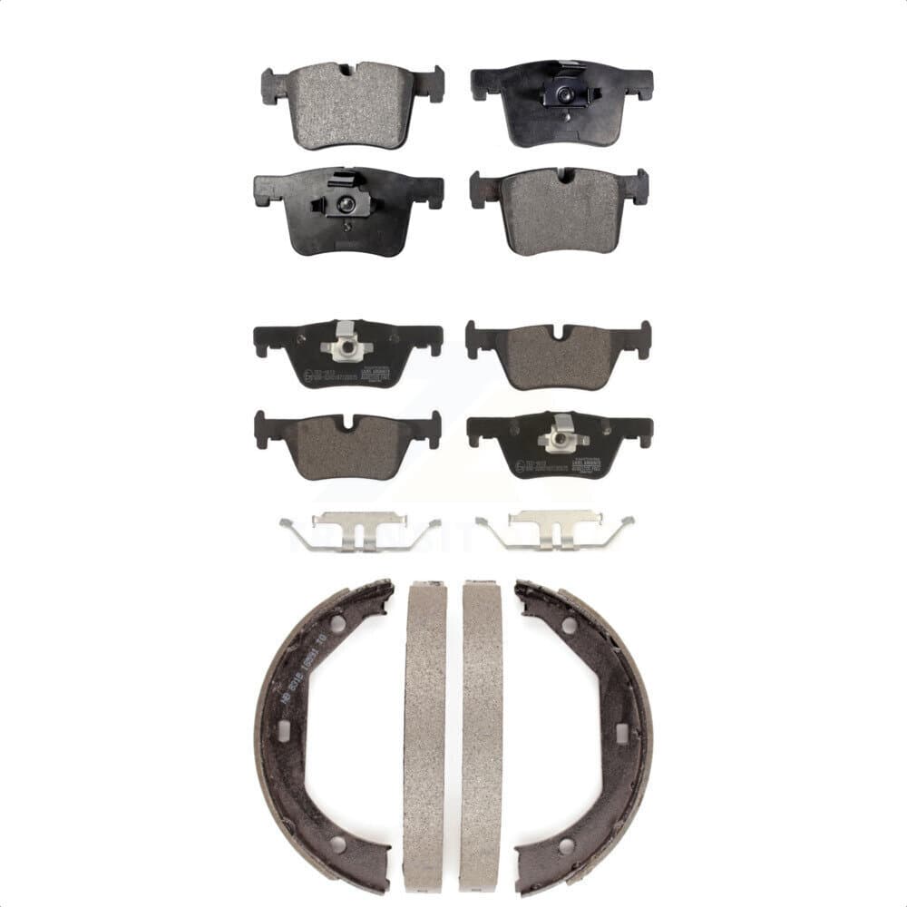 Transit Auto - KTN-100550 - Front and Rear Disc Brake Pad Kits image 1
