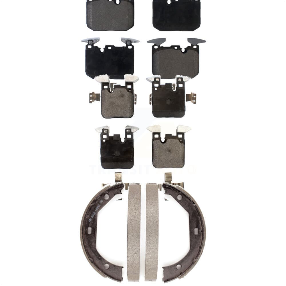 Transit Auto - KTN-100552 - Front and Rear Disc Brake Pad Kits image 1
