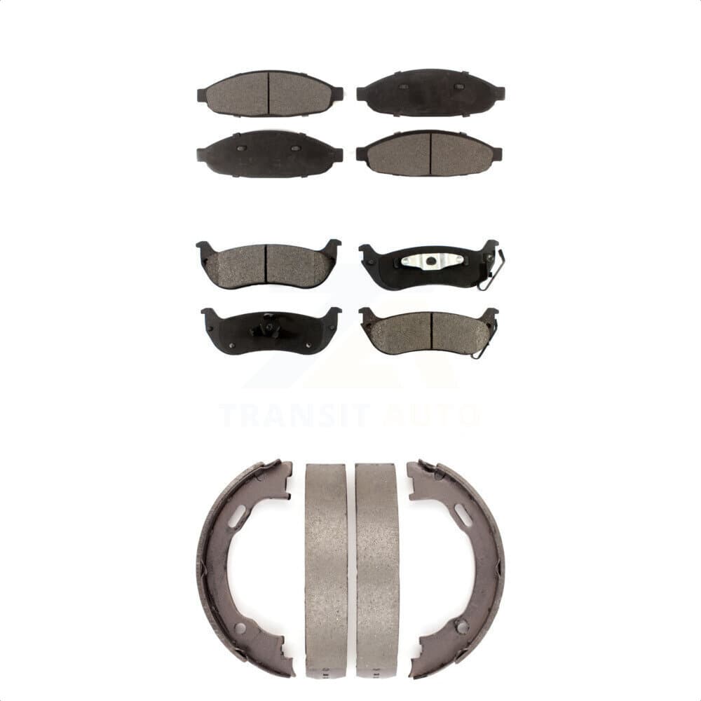 Transit Auto - KTN-100558 - Front and Rear Disc Brake Pad Kits image 1