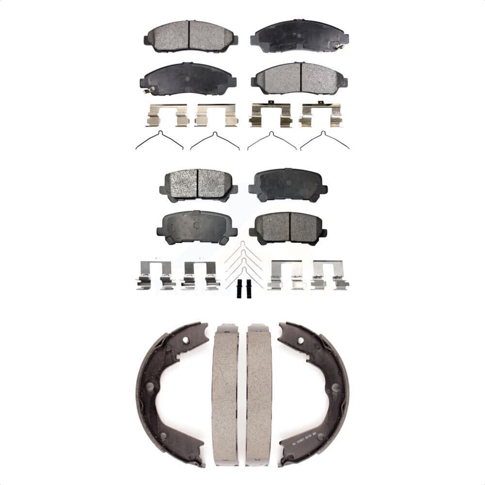 Transit Auto - KTN-100559 - Front and Rear Disc Brake Pad Kits image 1