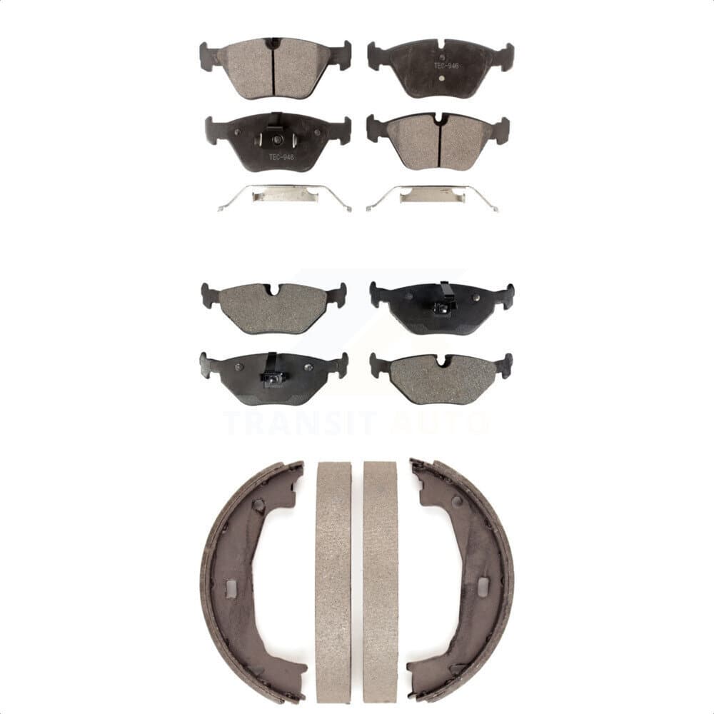 Transit Auto - KTN-100562 - Front and Rear Disc Brake Pad Kits image 1