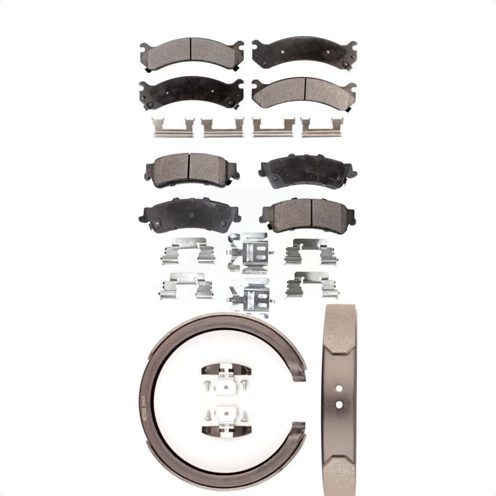 Transit Auto - KTN-100578 - Front and Rear Disc Brake Pad Kits image 1