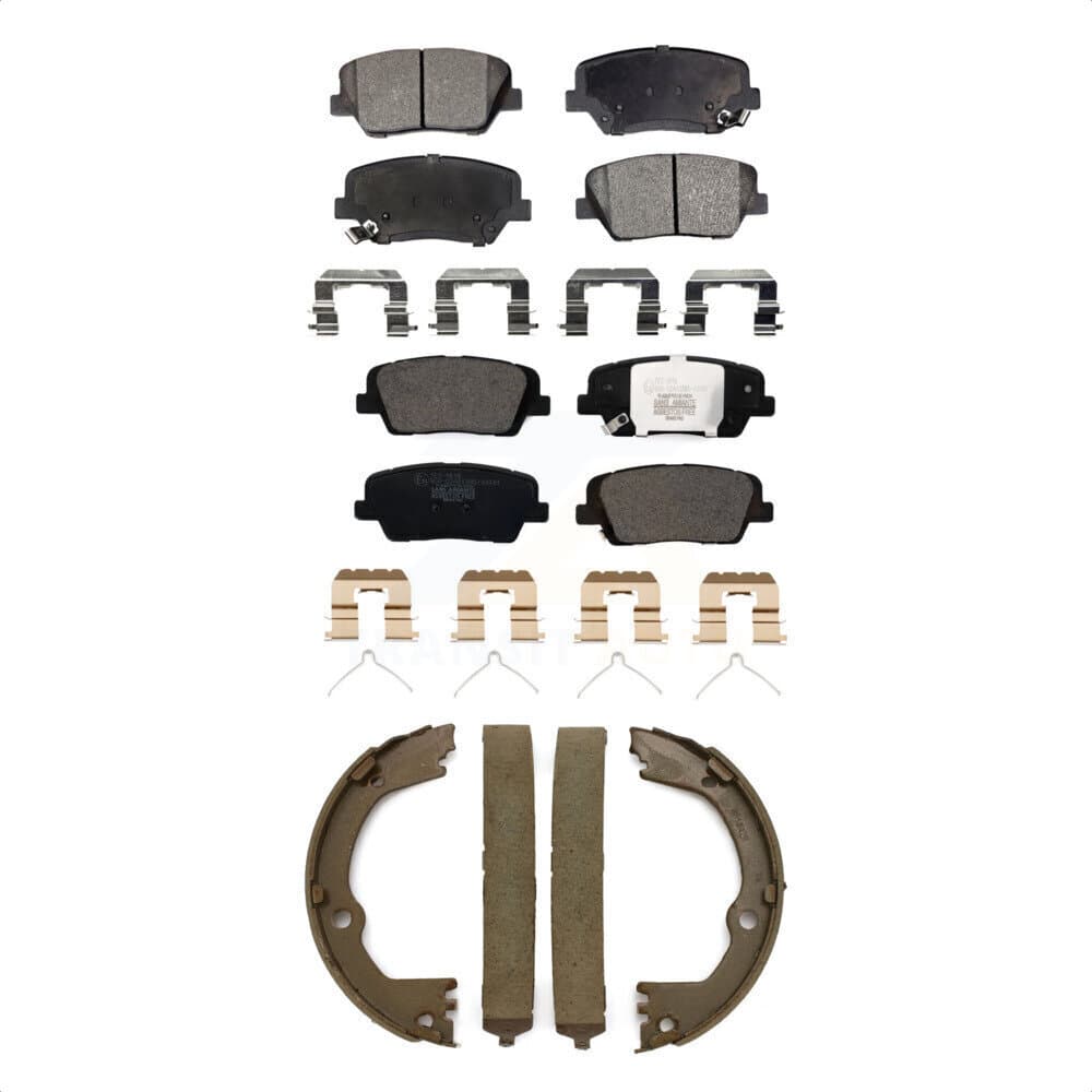 Transit Auto - KTN-100623 - Front and Rear Disc Brake Pad Kits image 1