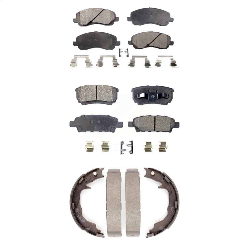 Transit Auto - KTN-100635 - Front and Rear Disc Brake Pad Kits image 1