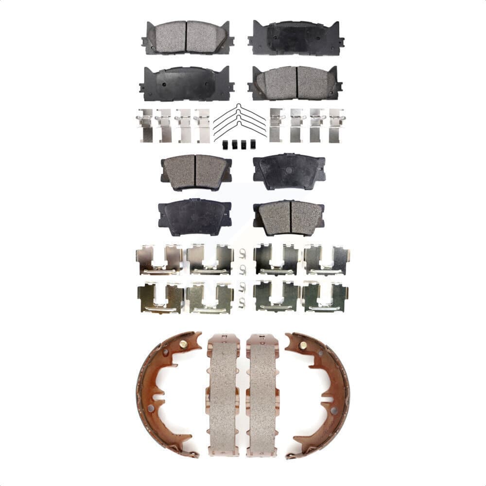 Transit Auto - KTN-100652 - Front and Rear Disc Brake Pad Kits image 1