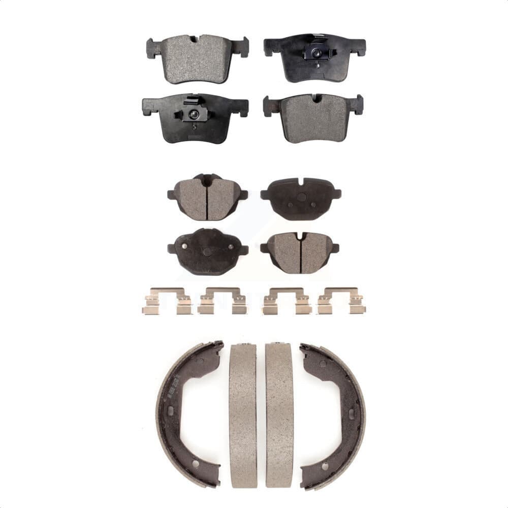 Transit Auto - KTN-100665 - Front and Rear Disc Brake Pad Kits image 1