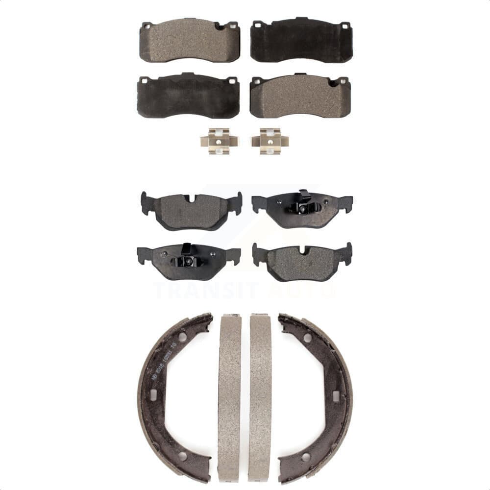 Transit Auto - KTN-100669 - Front and Rear Disc Brake Pad Kits image 1