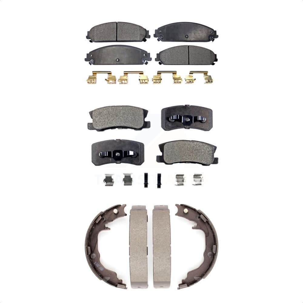 Transit Auto - KTN-100671 - Front and Rear Disc Brake Pad Kits image 1