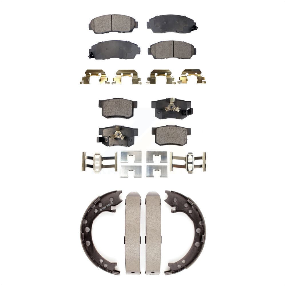 Transit Auto - KTN-100677 - Front and Rear Disc Brake Pad Kits image 1