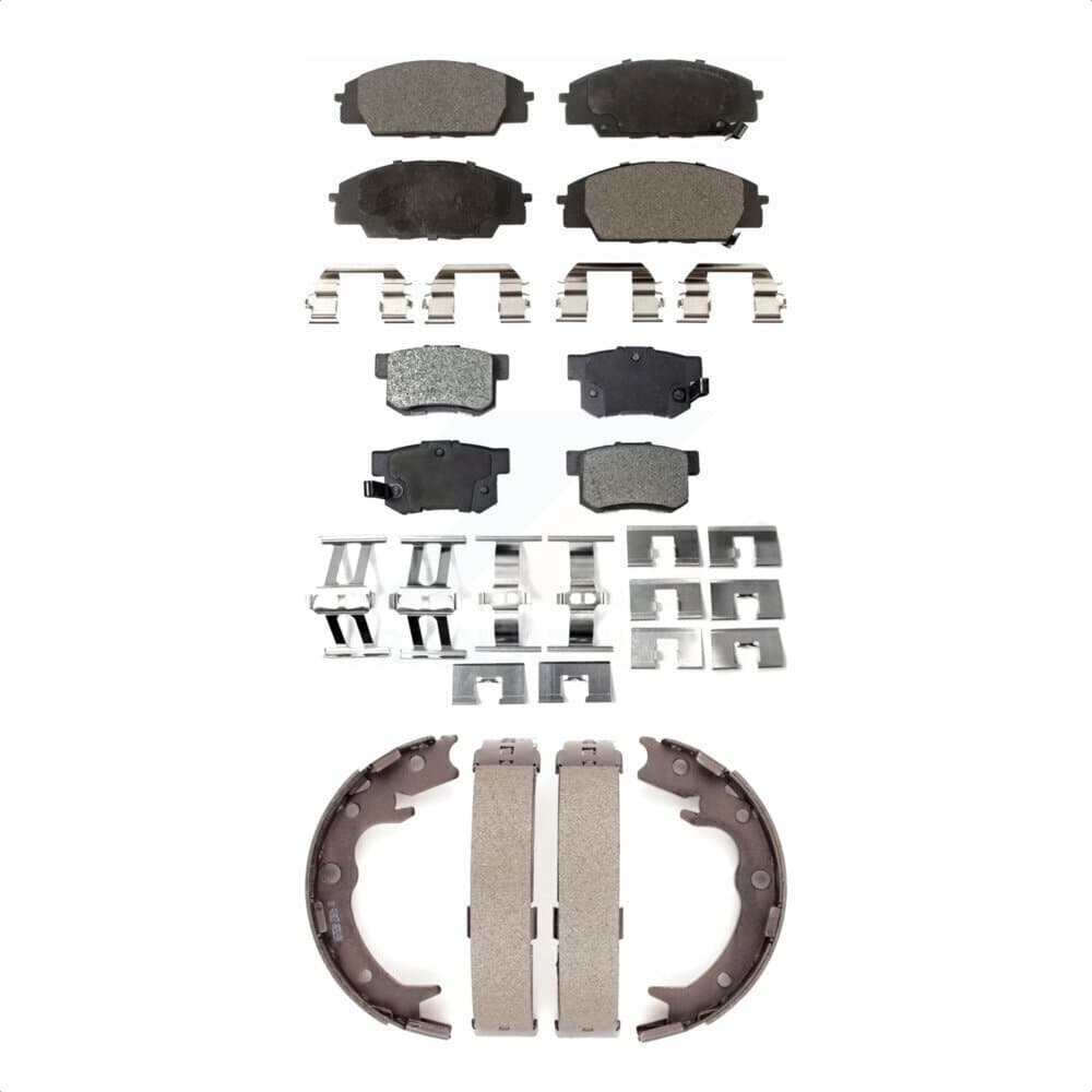 Transit Auto - KTN-100679 - Front and Rear Disc Brake Pad Kits image 1