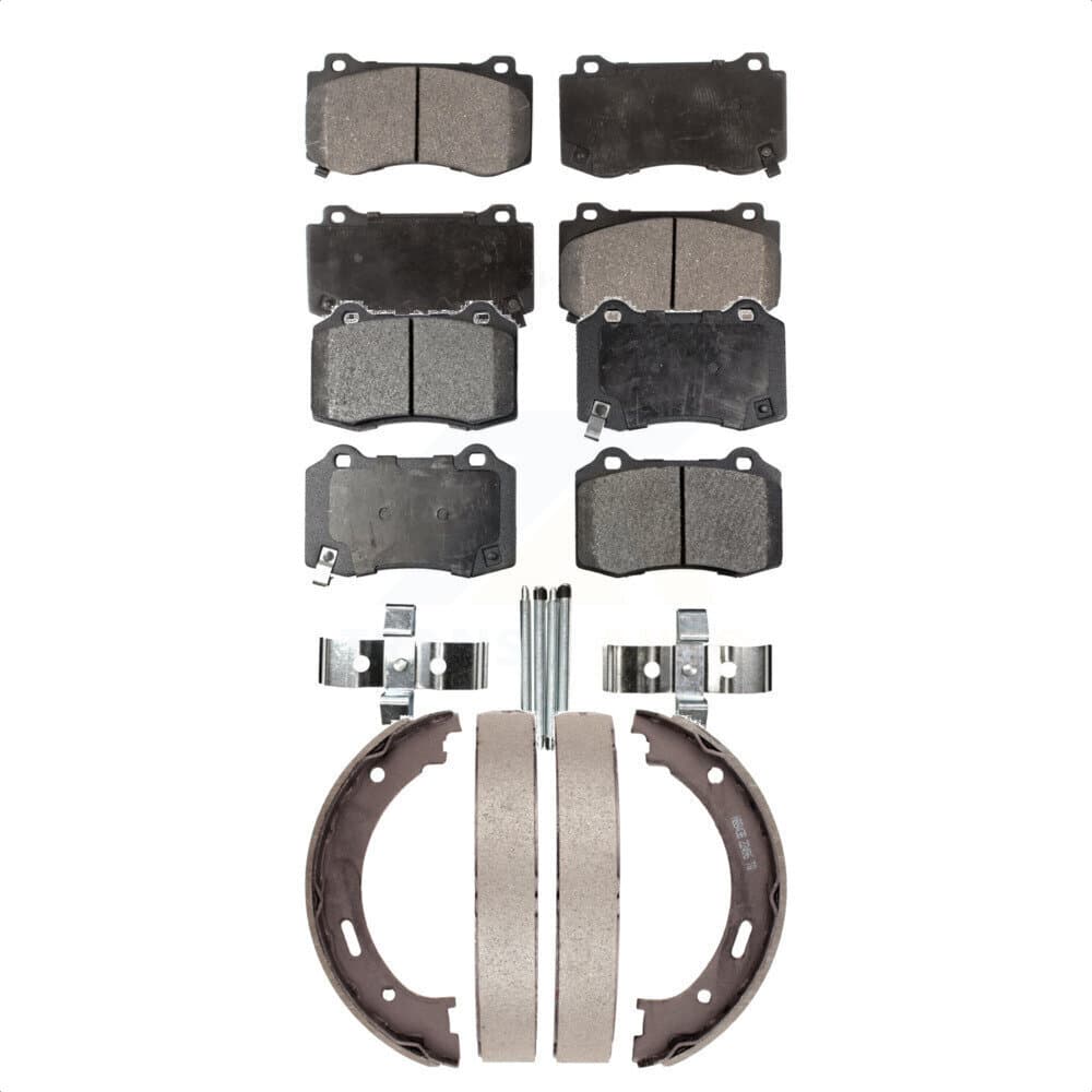 Transit Auto - KTN-100705 - Front and Rear Disc Brake Pad Kits image 1
